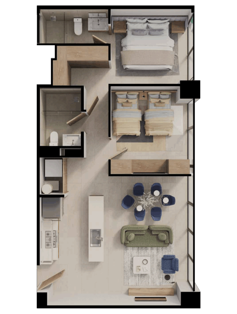 Departamentos en venta Las Rosas Square