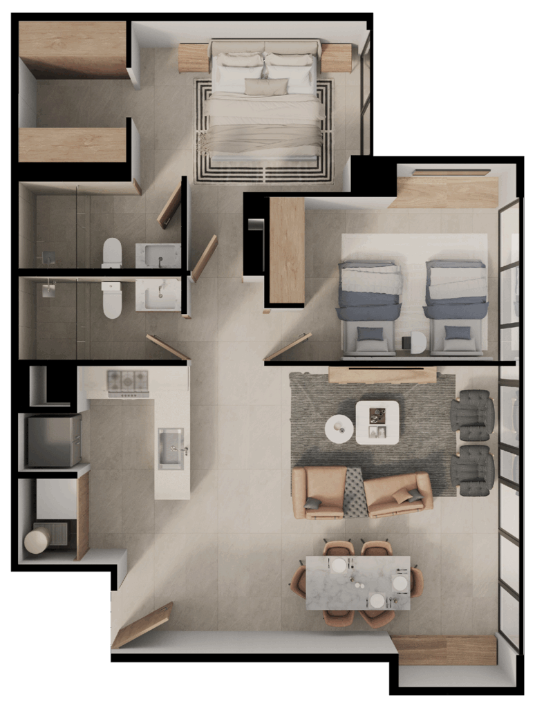 Departamentos en venta Las Rosas Square